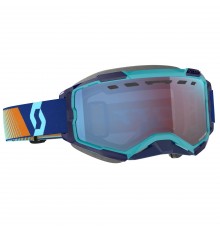 SKG29 Очки горнолыжные ROYAL BLUE/ORANGE