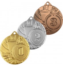 Комплект медалей Кокша 1,2,3 место 50мм