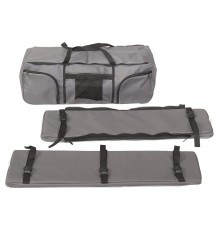 Комплект мягких накладок на сиденье Ковчег Премиум 80 с сумкой (серый)