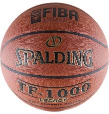 Мяч баск. "SPALDING TF-1000 Legacy" р.7, ZK-композит, нейл.корд, бут.камера,кор-чер-зол