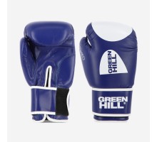BGHT2036 Перчатки бокс.GREEN HILL HAMED BLUE 10oz