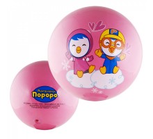 Мяч детский "Пороро" L6400P 21,5см., пластизоль, разл. цв.