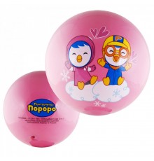 Мяч детский "Пороро" L6400P 21,5см., пластизоль, разл. цв.