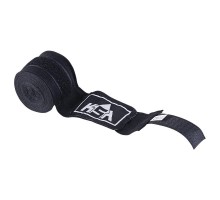 Бинт боксерский KSA Hunter Black хлопок/пэ 2.5м.