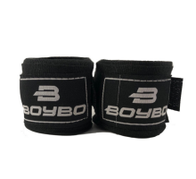 Бинты BoyBo хлопок-эластан черный 3.5м.