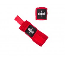 Бинты эластичные Clinch Boxing Crepe Bandage Punch красные 2.55м.