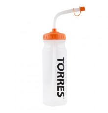 Бутылка для воды Torres 750мл. с трубкой мягкий пластик