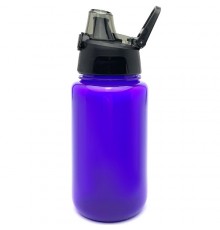 Бутылка для воды с автоматической кнопкой, 500 ml., фиолетовый