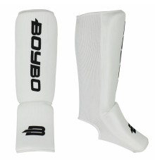 Защита голеностопа BoyBo белая х/б р.2XS