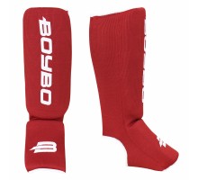 Защита голеностопа BoyBo красная х/б р.2XS