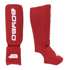 Защита голеностопа BoyBo красная х/б р.2XS
