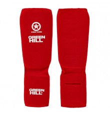 Защита голень-стопа COMBAT SAMBO красная L
