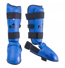 Защита голень-стопа KSA Force Blue,  к/з (L)