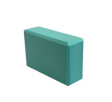 Йога блок полумягкий (зеленый) 223х150х76мм., из вспененного ЭВА