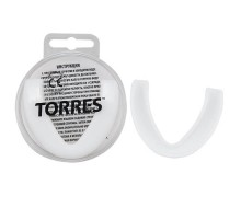 Капа боксерская "TORRES", термопластичная, евростандарт CE approved, белый