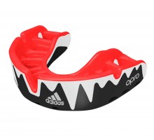 Капа одночелюстная Opro Platinum Gen4 Self-Fit Mouthguard черно-бело-красная р.Senior
