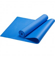 Коврик для йоги HKEM112-10-BLUE, PVC, 173x61x1,0 см (синий)