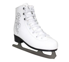 Коньки фигурные LIZA silvery р.40