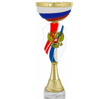 Кубок 6604-250-132 Илларион 25см. (К2, Т1) акр+цв.печ,проз