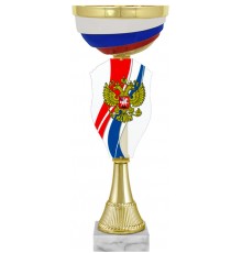 Кубок 6604-250-132 Илларион 25см. (К2, Т1) акр+цв.печ,проз
