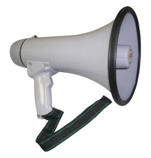 Мегафон большой с микрофоном 30W до 500м.