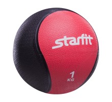 Медицинбол Starfit PRO GB702 красный 1кг.