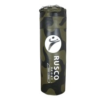 Мешок боксерский RuscoSport на цепи 35кг. 120см. d35 хаки