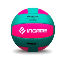 Мяч волейбольный INGAME BRIGHT бирюзово-розовый