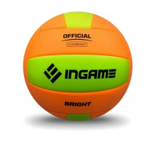 Мяч волейбольный INGAME BRIGHT оранжево-желтый