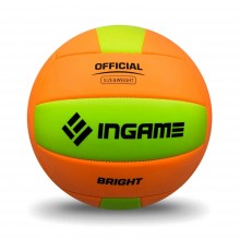 Мяч волейбольный INGAME BRIGHT оранжево-желтый