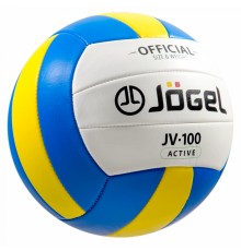Мяч волейбольный Jögel JV-100, синий/желтый (BC21)