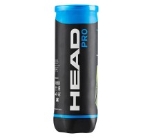 Мяч теннисный HEAD Pro 3B,одобр.ITF,сукно,нат.резина,желтый