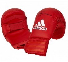 Накладки для карате WKF Bigger красные р.XS
