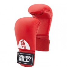 Накладки на кисть Green Hill Cobra к/з красн. р.M