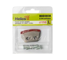 Ножи HELIOS 110L полукруглые левое вращение