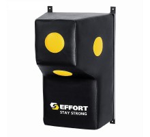 Подушка боксерская настенная Г-образная с мишенями EFFORT 60*40*40