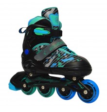Раздвижные роликовые коньки Holiday Blue р.L (38-41)