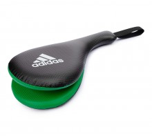 Ракетка для тхэквондо двойная Kids Double Target Mitt черно-зеленая р.XS