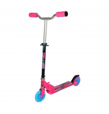 Самокат FLASH 125мм pink