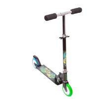 Самокат GRAFFITI 125мм black