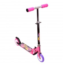 Самокат GRAFFITI 125мм pink