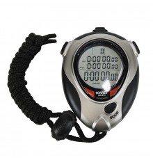 Секундомер проф. "TORRES Professional Stopwatch",100 яч.пам.,таймер,метроном,сер-чер.