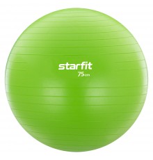 Фитбол STARFIT GB-104 75см. 1200гр. зеленый (антивзрыв)