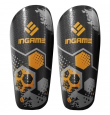 Щитки футбольные Ingame Freestyle IF-401 оранжевые (XS)